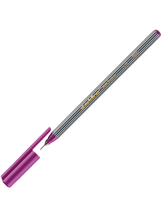 Edding İnce Uçlu Keçeli Kalem 0.4 MM Koyu Pembe 55 (1 Adet)