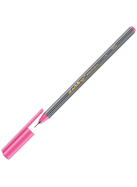 Edding İnce Uçlu Keçeli Kalem 0.4 MM Pembe 55 (1 Adet)