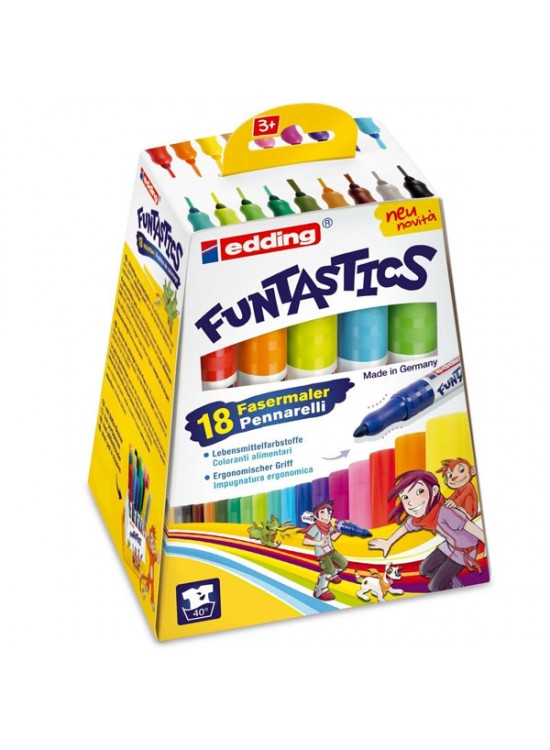 Edding Keçeli Kalem Kalın 14 18 Lİ 4-14-18 funtastics