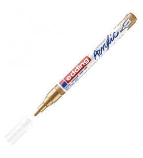 Edding Markör Akrilik İnce Uçlu 1-2 MM Altın 924 5300 (1 Adet)