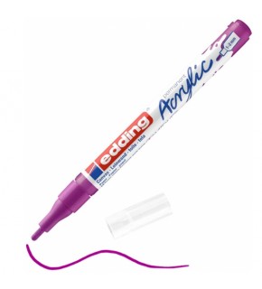 Edding Markör Akrilik İnce Uçlu 1-2 MM Orman Meyvesi 910 5300 (1 Adet)