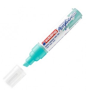 Edding Markör Akrilik Kalın Uçlu Parlak Turkuaz 934 5000 (1 Adet)