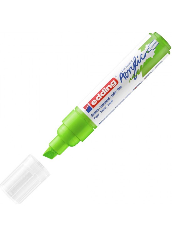Edding Markör Akrilik Kalın Uçlu Sarı-Yeşil 927 (1 Adet)