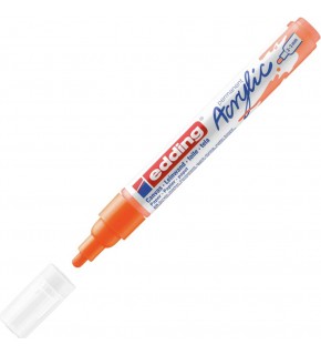 Edding Markör Akrilik Orta Uçlu 2-3 MM Fosforlu Turuncu 066 5100 (1 Adet)