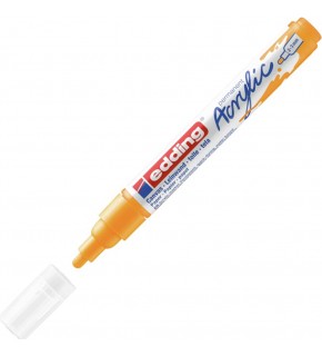 Edding Markör Akrilik Orta Uçlu 2-3 MM Güneş Sarısı 906 5100 (1 Adet)