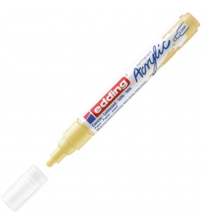 Edding Markör Akrilik Orta Uçlu 2-3 MM Pastel Sarı 915 5100 (1 Adet)