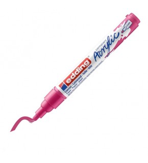 Edding Markör Akrilik Orta Uçlu 2-3 MM Telemagenta 909 5100 (1 Adet)