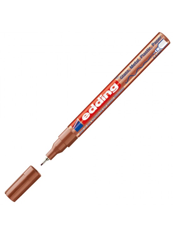 Edding Markör Dekor Boya 0.8 mm Yuvarlak Uçlu Bakır 780 (1 Adet)