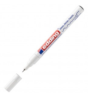 Edding Markör Dekor Boya 0.8 mm Yuvarlak Uçlu Beyaz 780 (1 Adet)