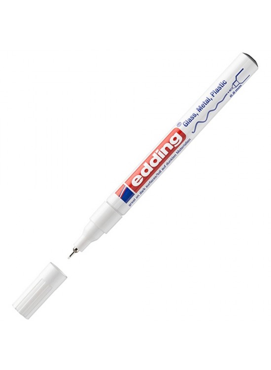 Edding Markör Dekor Boya 0.8 mm Yuvarlak Uçlu Beyaz 780 (1 Adet) Edding Markör Dekor Boya 0.8 mm Yuvarlak Uçlu Beyaz 780 (1 Adet)