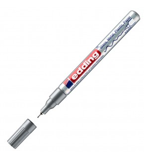 Edding Markör Dekor Boya 0.8 mm Yuvarlak Uçlu Gümüş 780 (1 Adet)