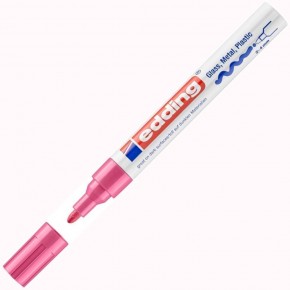 Edding Markör Boya Dekor Yuvarlak Uçlu  2-4 MM  Pembe 750CR (1 Adet )