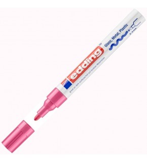 Edding Markör Boya Dekor Yuvarlak Uçlu  2-4 MM  Pembe 750CR (1 Adet )