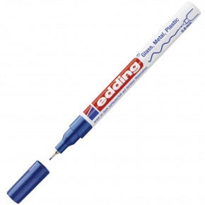 Edding Markör Dekor Boya 0.8 MM Yuvarlak Uçlu Mavi 780 (1 Adet)