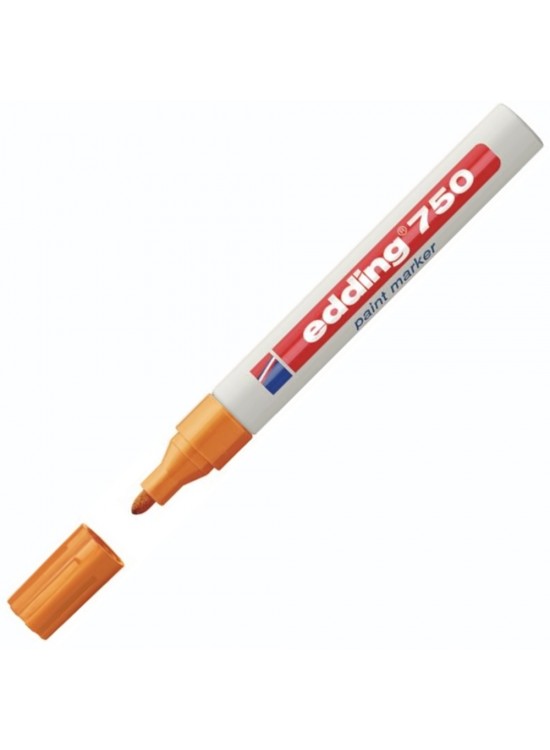 Edding Markör Dekor Boya Yuvarlak Uçlu 2-4 MM Turuncu 750