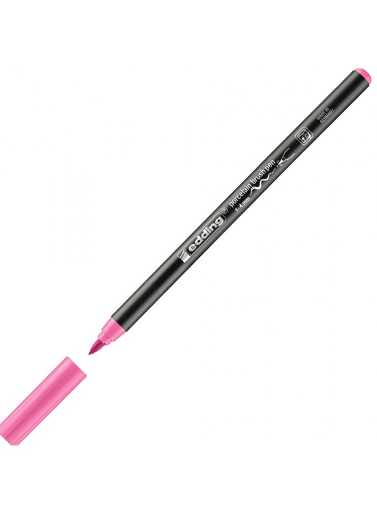 Edding Porselen Kalemi Fırça Uçlu 1-4 MM Pembe 4200 (1 Adet)