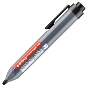 Edding Retract 12 Byt Markör Siyah Ed-12 (1 Adet)