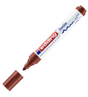 Edding T-Shırt Kalemi Yuvarlak Uçlu 2-3 MM Kahve 4500 (1 Adet)