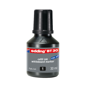 Edding Tahta Kalem Mürekkebi Damlalıklı 30 ML Siyah BT30 (1 Adet)