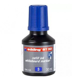 Edding Tahta Kalem Mürekkebi Damlalıklı Ekonomik 30 ML Mavi 2 Li BT30