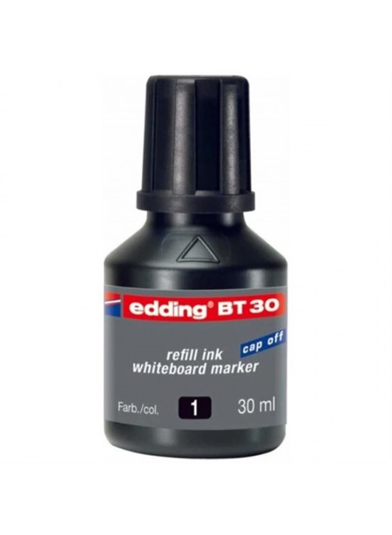 Edding Tahta Kalem Mürekkebi Damlalıklı Ekonomik 30 ML Siyah 2 Li BT30 Edding Tahta Kalem Mürekkebi Damlalıklı Ekonomik 30 ML Siyah 2 Li BT30