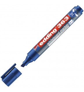 Edding Tahta Kalemi Kesik Uçlu Mavi 363 (1 Adet)