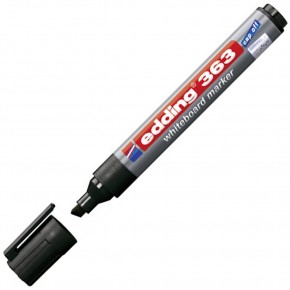 Edding Tahta Kalemi Kesik Uçlu Siyah 363 (1 Adet)