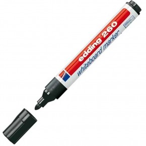 Edding Tahta Kalemi Yuvarlak Uçlu 1.5-3MM Siyah 260 (1 Adet)
