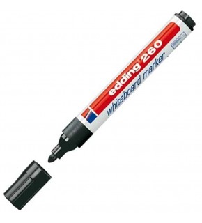 Edding Tahta Kalemi Yuvarlak Uçlu 1.5-3MM Siyah 260 (1 Adet)