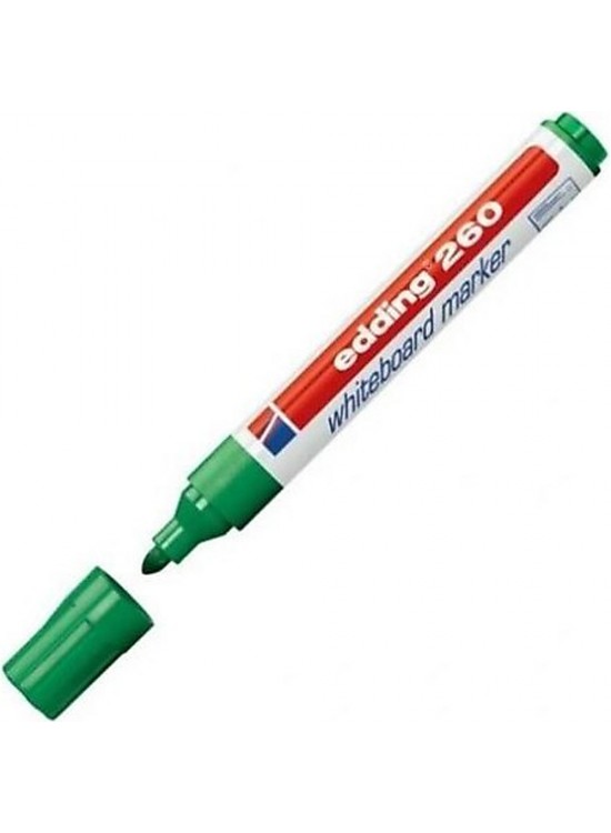 Edding Tahta Kalemi Yuvarlak Uçlu 1.5-3MM Yeşil 260 (1 Adet)