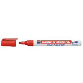 Edding Tahta Kalemi Yuvarlak Uçlu Kırmızı 360 XL (1 Adet)