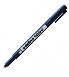 Edding Teknik Çizim Kalemi 0.4 mm Siyah 1880 (1 Adet)