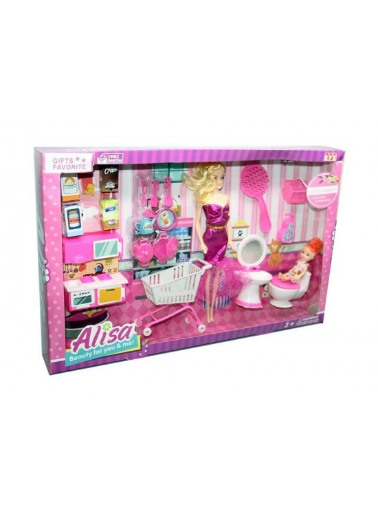 Efe Toys Alisa ve Akasesur Seti 871 Efe Toys Alisa ve Akasesur Seti 871