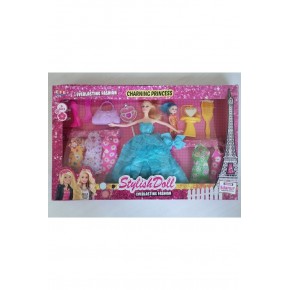 Efe Toys Edanur Pusetli Aksesuarlı Bebek