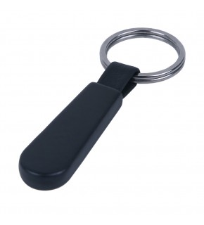 EĞRİÇAM SİYAH METAL ANAHTARLIK