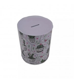 Metal Duygulu Kumbara Süs Eşya (1 Adet)