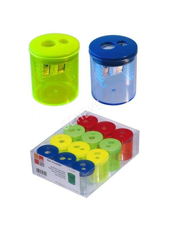 Eisen Kalemtıraş Yuvarlak Çiftli Hazneli 513 (1 Adet) Eisen Kalemtıraş Yuvarlak Çiftli Hazneli 513 (1 Adet)