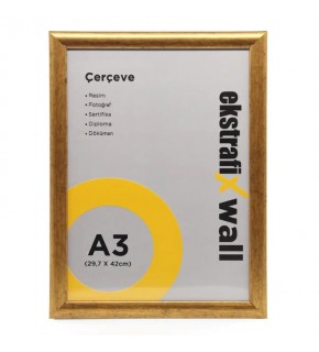 Ekstrafix Çerçeve A3 22 Li Altın Fix-ça010