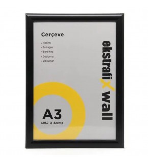 Ekstrafix Çerçeve A4 22 Li Ceviz Fix-çc03