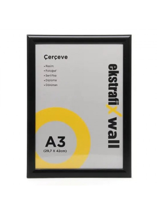 Ekstrafix Çerçeve A4 22 Li Ceviz Fix-çc03