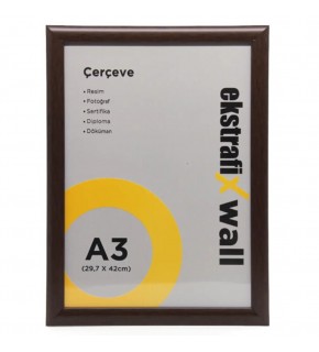 Ekstrafix Çerçeve A4 22 Li Gümüş Fix-çg02