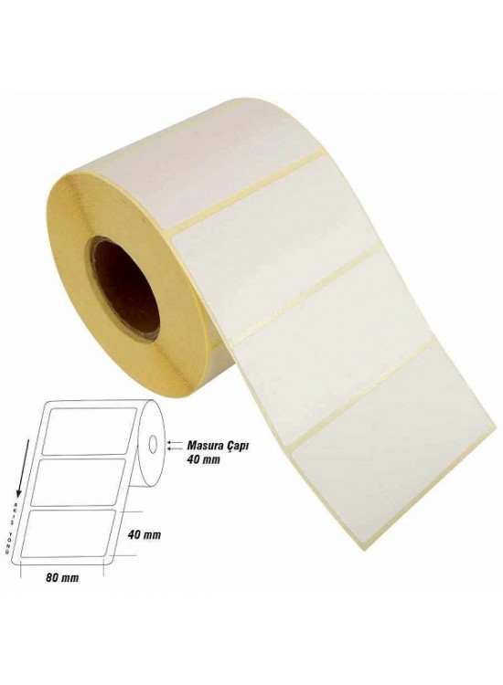 Ekstrafix Eko Termal Rulo Barkod Etiketi 20x40 1000 Li Ekstrafix Eko Termal Rulo Barkod Etiketi 20x40 1000 Li