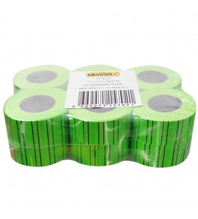 Ekstrafix Fiyat Etiketi 12x21 Florasan Yeşil (1 Adet)