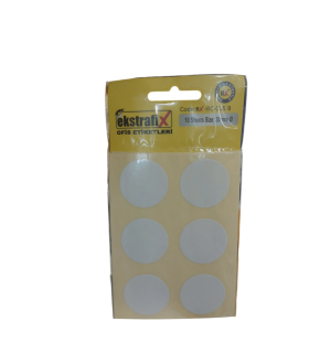 Ekstrafix Ofis Etiketi 20 MM Beyaz RC-003 B (1 Adet)