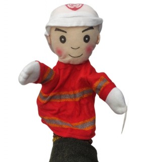 El Kuklası İnsan Figürlü 25Cm