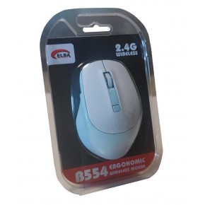 Elba B554 Mavi-Beyaz 6D 2.4Ghz Kablosuz Mouse