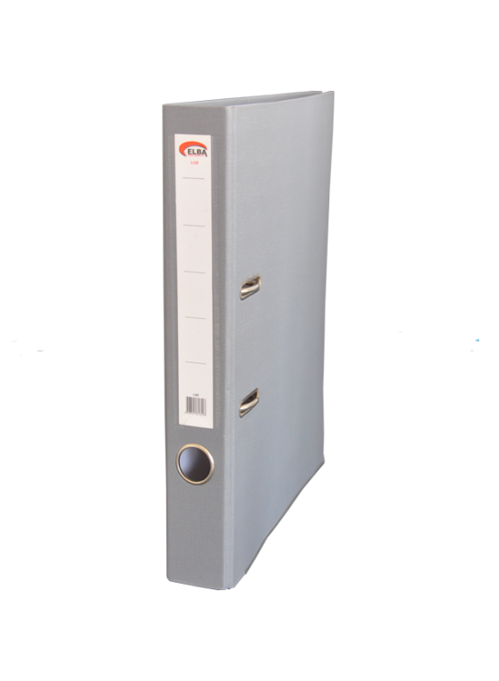 Elba Büro Klasör Dar Plastik Gri (1 Adet)