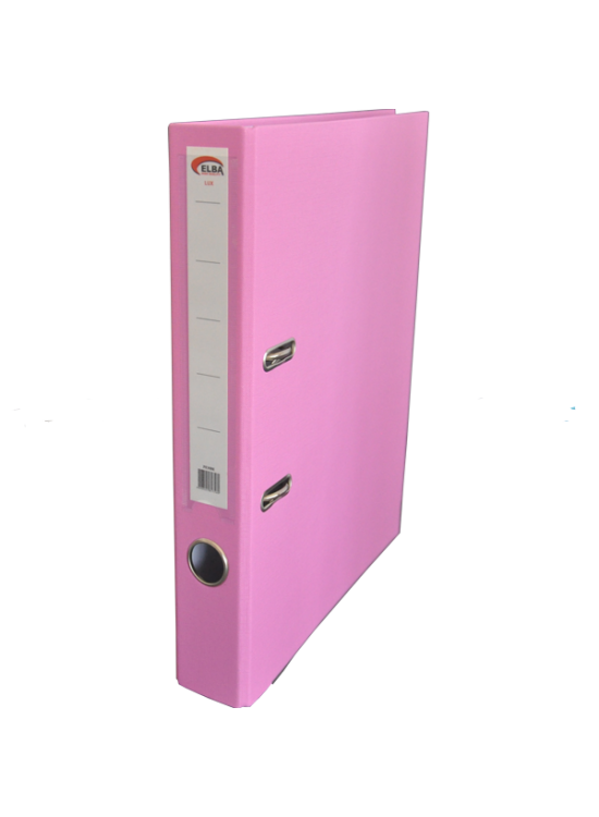 Elba Büro Klasör Dar Plastik Pembe (1 Adet)