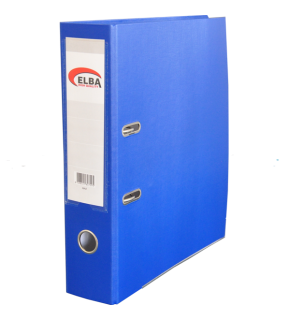 Elba Büro Klasör Geniş Plastik Mavi (1 Adet)