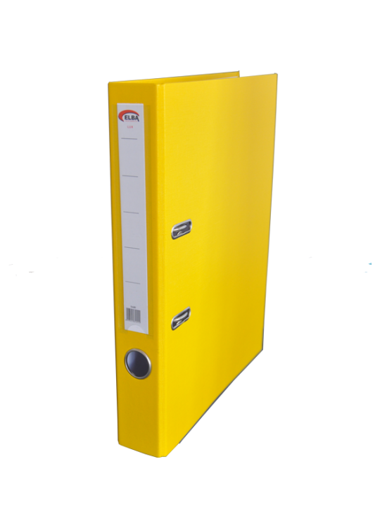 Elba Büro Klasör Dar Plastik Sarı (1 Adet)